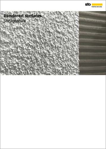 StoSignature -esitteen ensimmäinen sivu