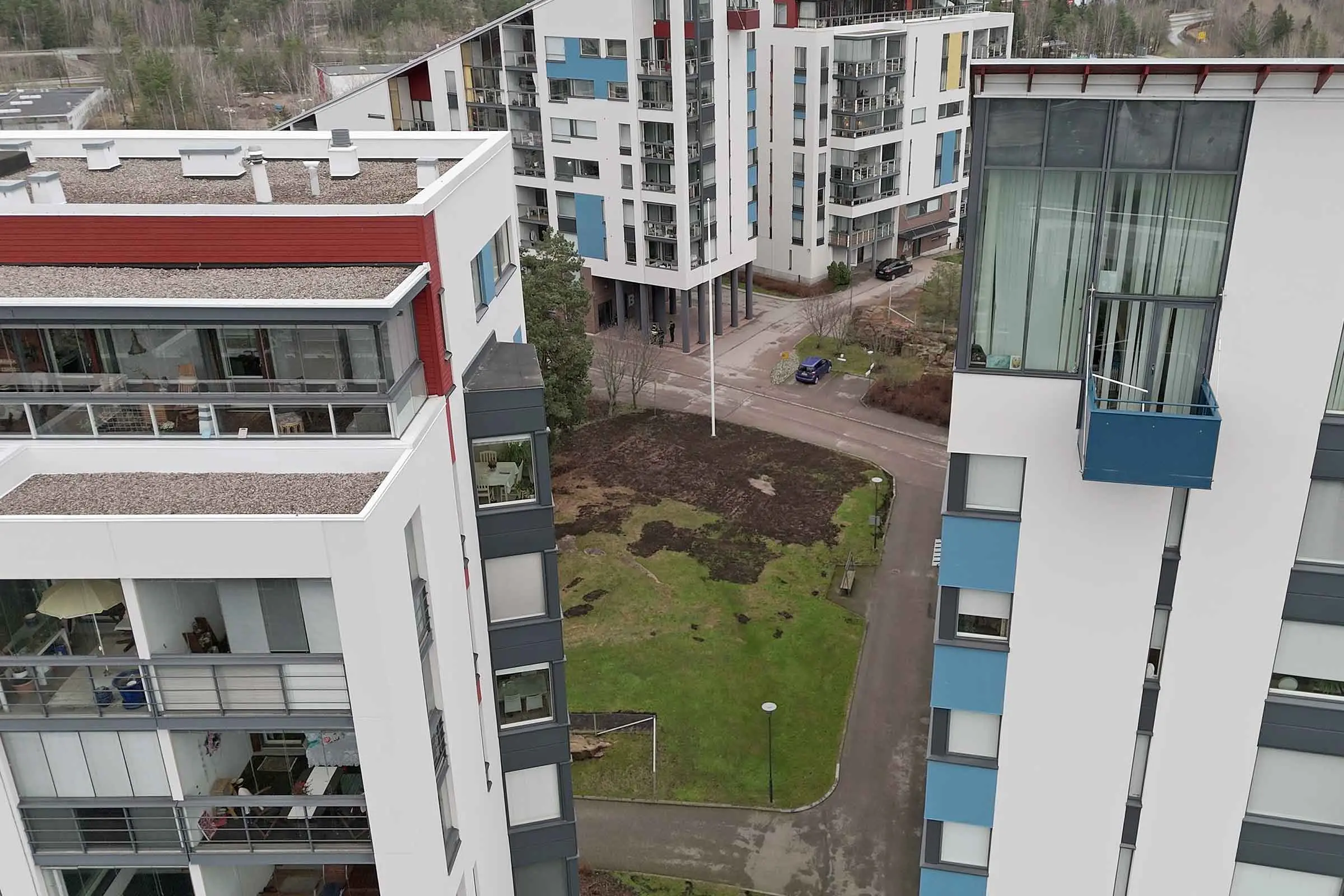 StoRenolla julkisivukorjatut kerrostalot Espoossa