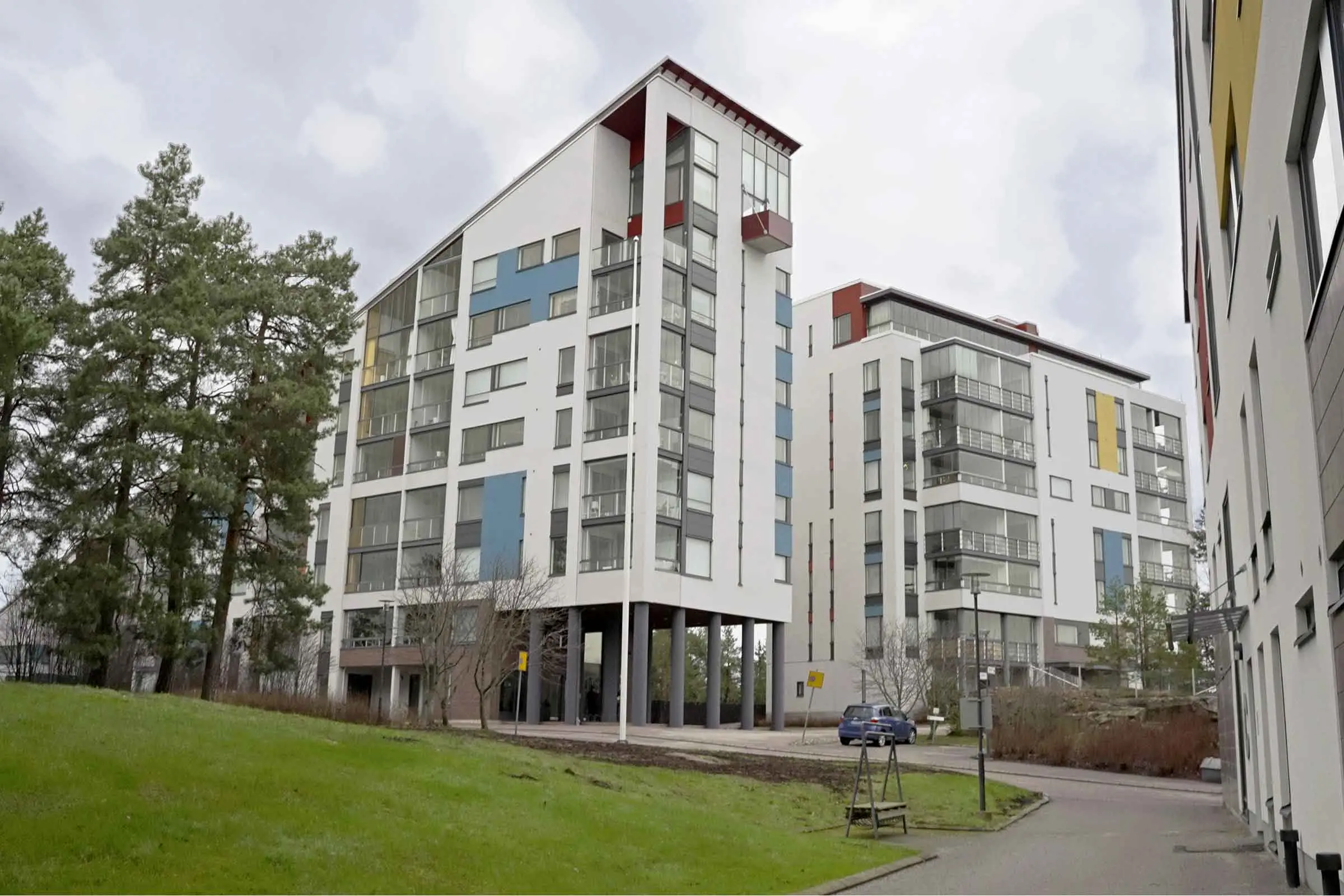 StoRenolla julkisivukorjatut kerrostalot Espoossa