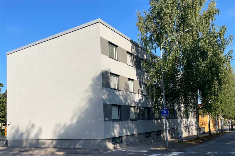 Tuulettuva levyrappaus