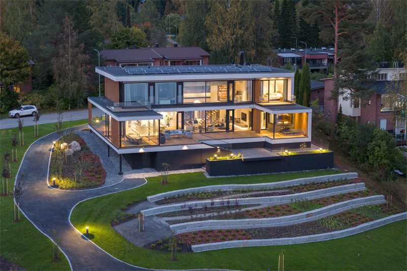 Itsepuhdistuva julkisivu pientaloon