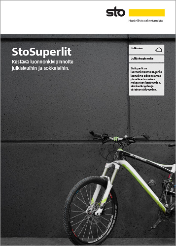 StoSuperlit -esitteen ensimmäinen sivu