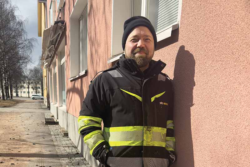 Ston Oulun tekninen myyjä Antti Mursu